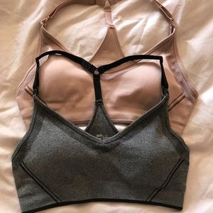 2 Yoga Nursing Maternity Racerback Bras